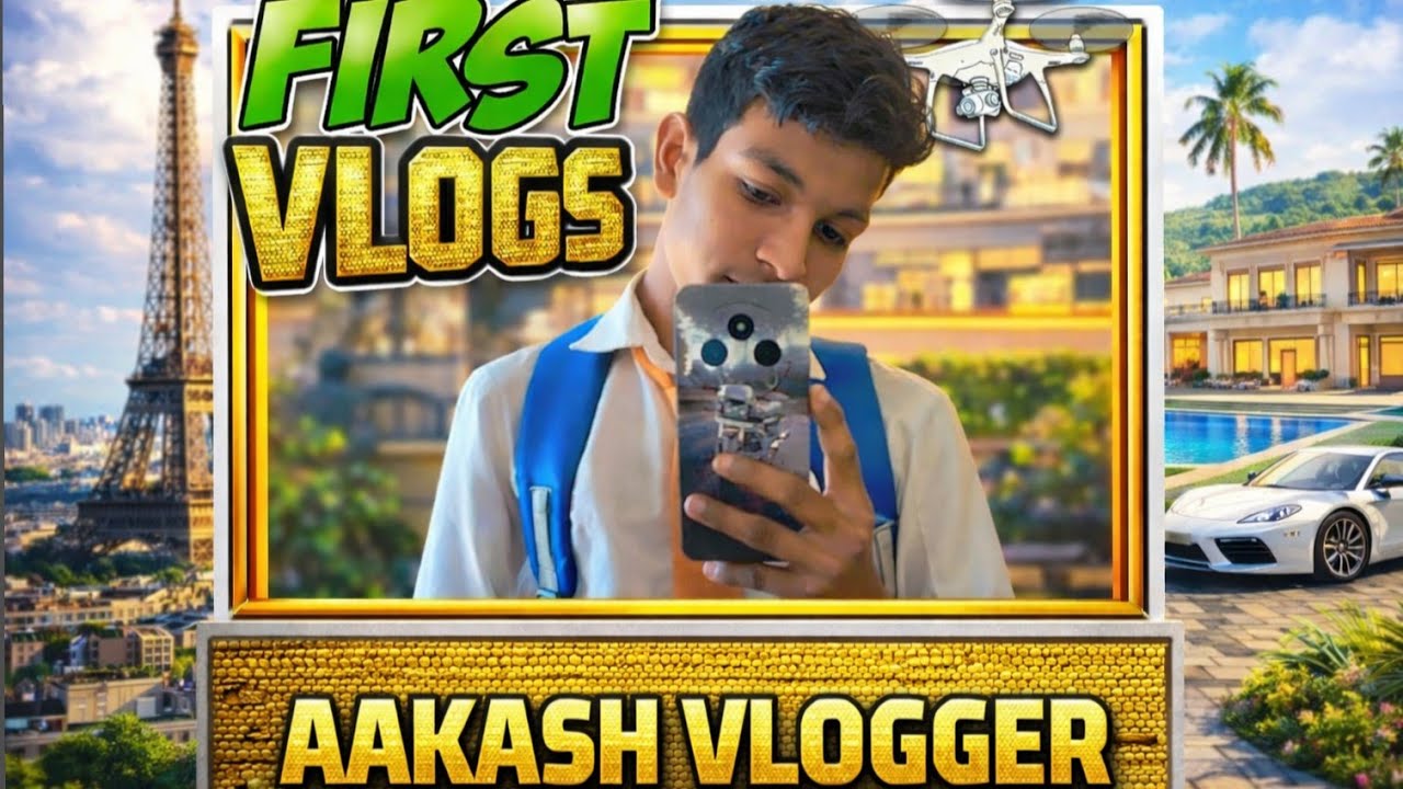 Aakash Bhai Vlogger Theme Song 🎬 | Har Din Naya Vlog