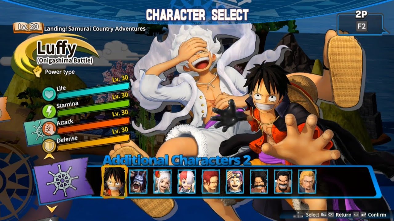 One Piece Pirate Warriors 4 | All Characters & Costume