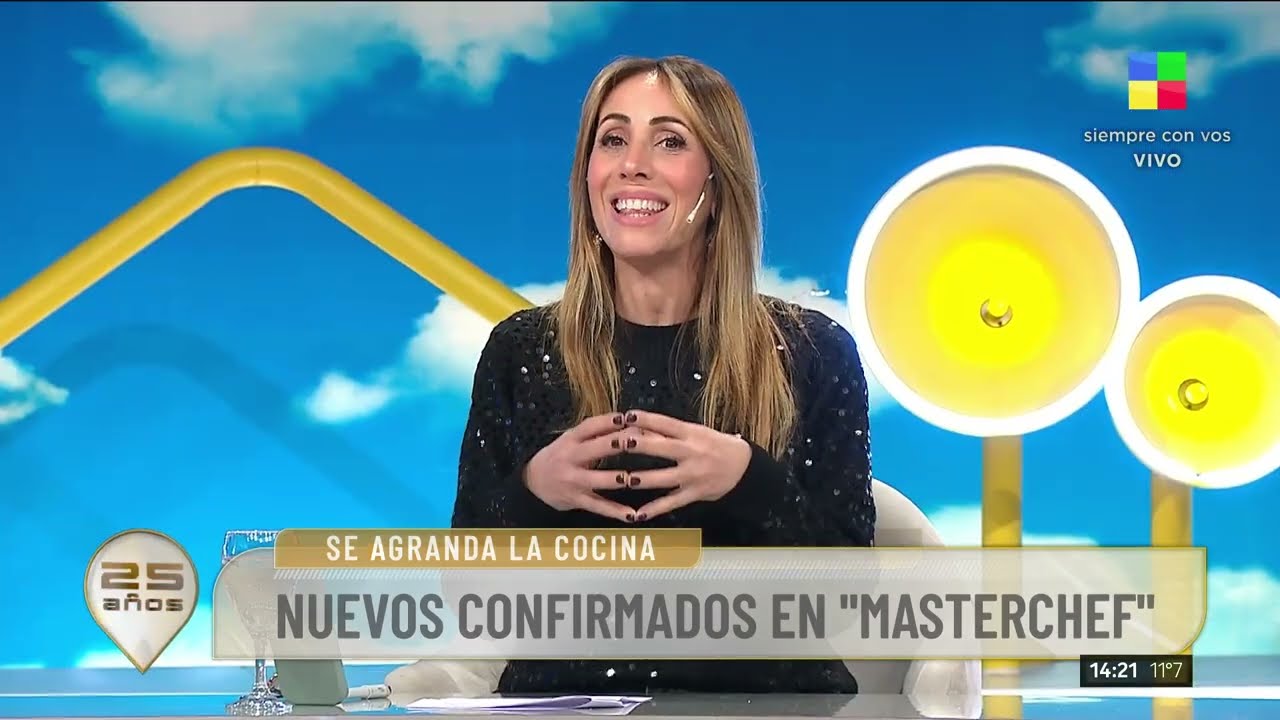 NUEVOS CONFIRMADOS EN "MASTERCHEF": EMMANUEL HORVILLEUR, "LA JOAQUI",  VALERIA MAZZA Y CAROLA REYNA