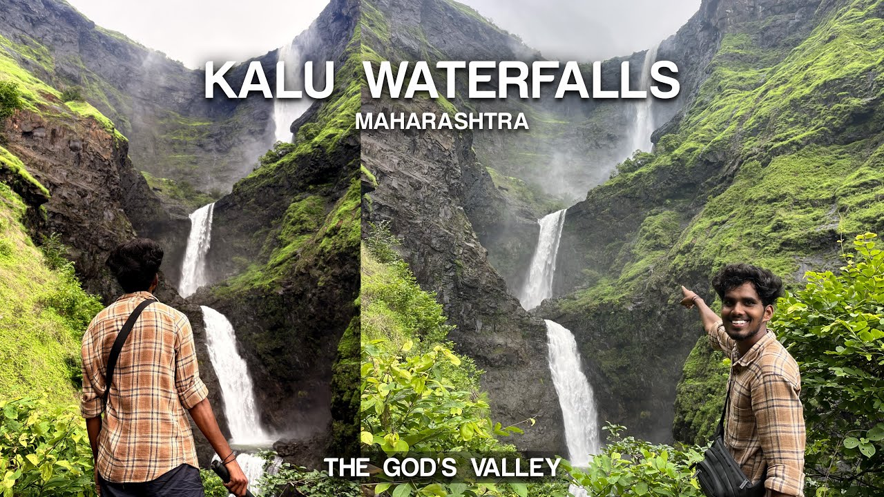 Kalu Waterfalls detailed telugu vlog || the GOD'S valley || in malshej ghat of Maharashtra