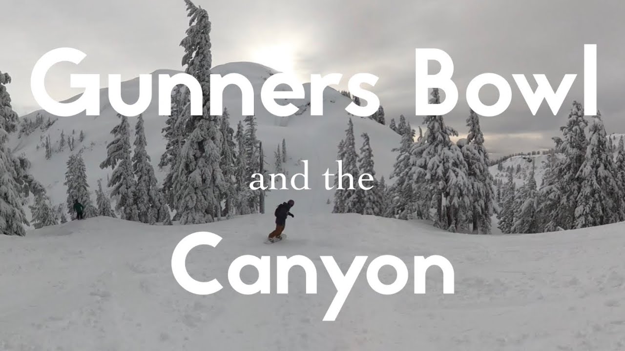 Gunners Bowl and the Canyon// Mt. Baker// Snowboarding