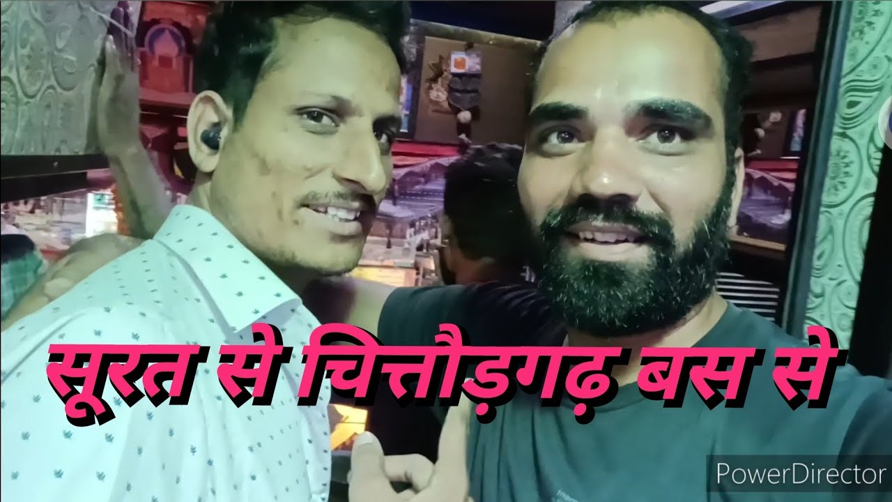 Surat To Chittorgarh My Home Village Travelling By Bus 🚍