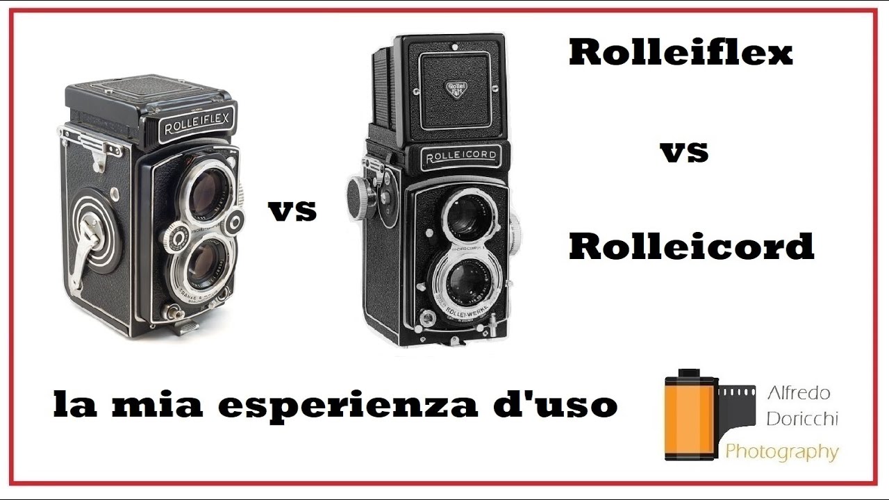 ROLLEIFLEX vs ROLLEICORD: quale scegliere e perch&eacute;.
