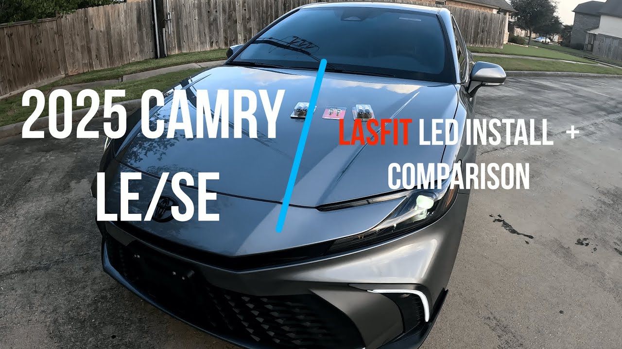 2025 Toyota Camry LED indicator front and rear + reverse light installation | @Lasfit-Automotive
