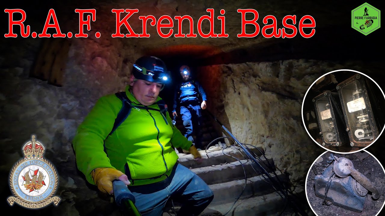 WW2 RAF Krendi Base Underground Qrendi Malta