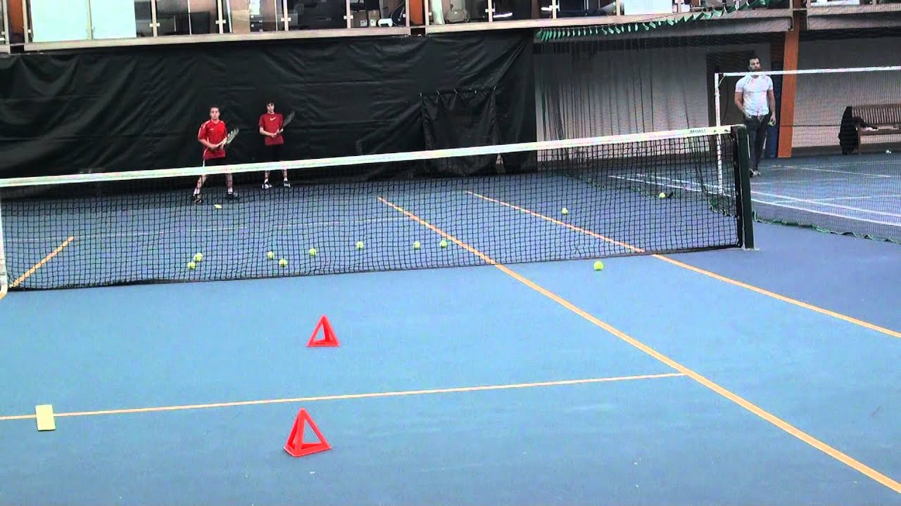 revers croisé anglé et du centre coup droit parallele.MTS