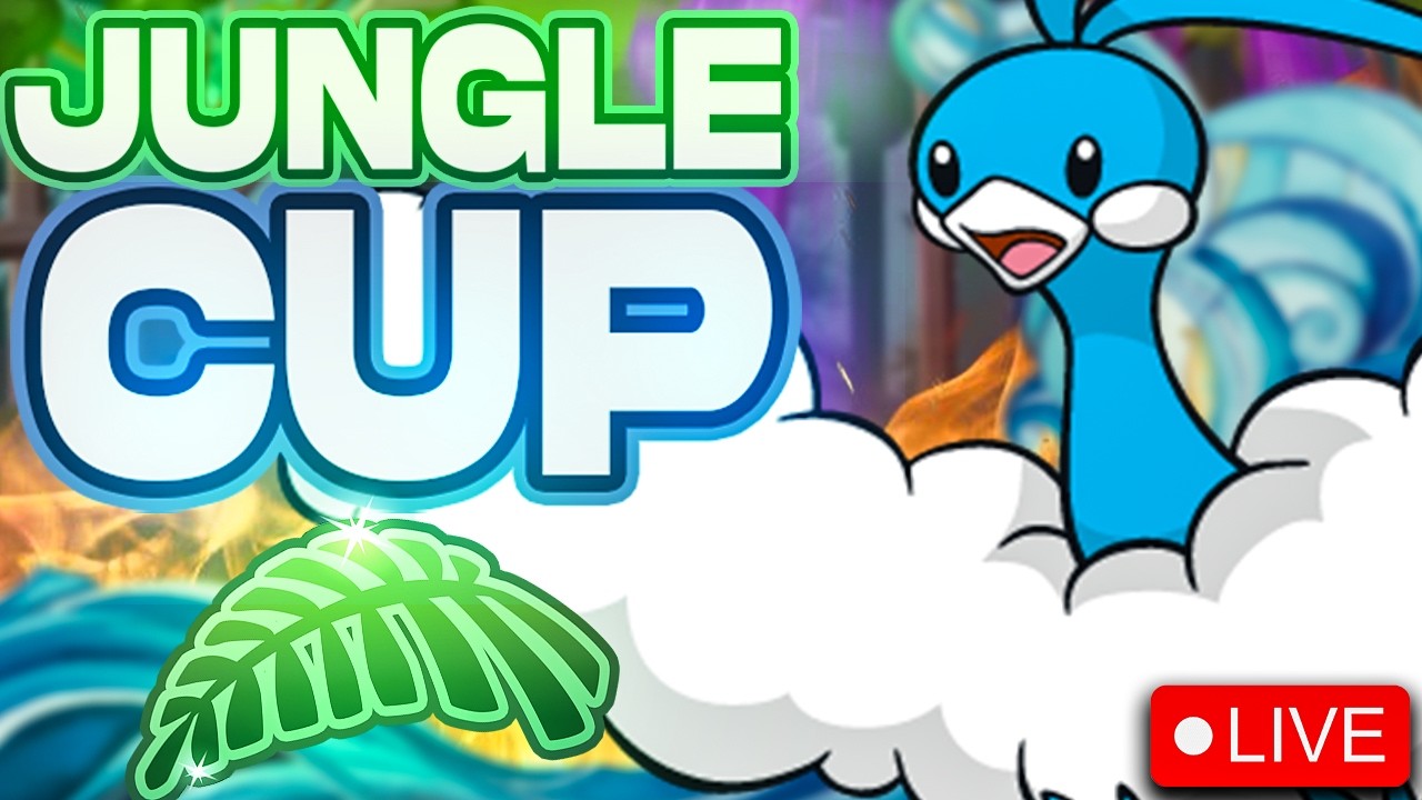 GO BATTLE THURSDAY - NEW JUNGLE CUP LIVE! Pokemon GO PVP