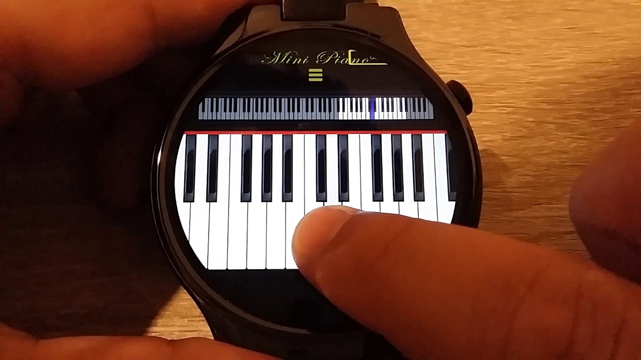 Tetris On Piano of Kospet Prime 2 Smartwatch Android 10 4GB+64GB MediaTek Helio P22 MT6762 1600mAh ⌚