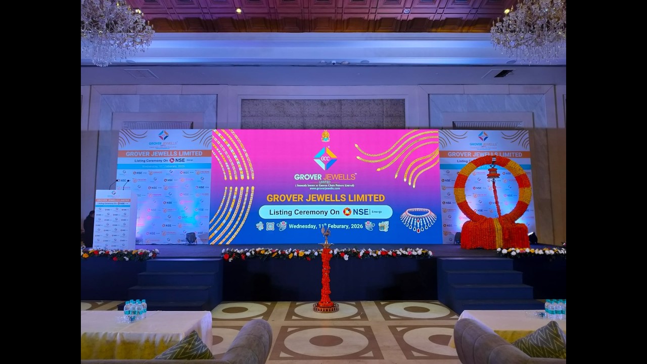 Listing ceremony of Grover Jewells Limited