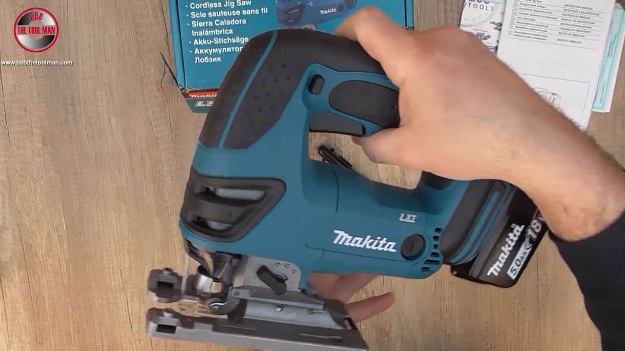 UNBOXING Makita DJV180Z 18V LXT Cordless JIG SAW - Bob The Tool Man