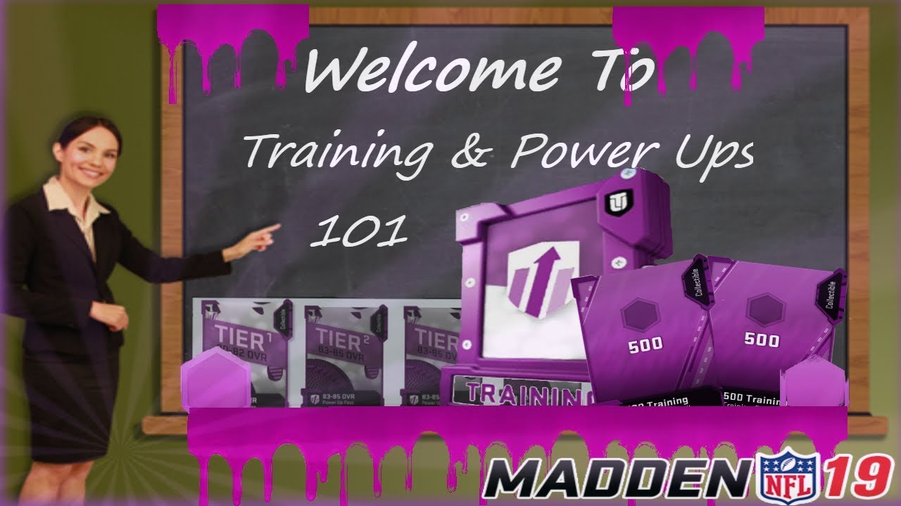 TRAINING & POWER UPS 101 - COMPLETE MUT GUIDE ON POWER UPS & TRAINING!!! MADDEN 19 ULTIMATE TEAM!!!