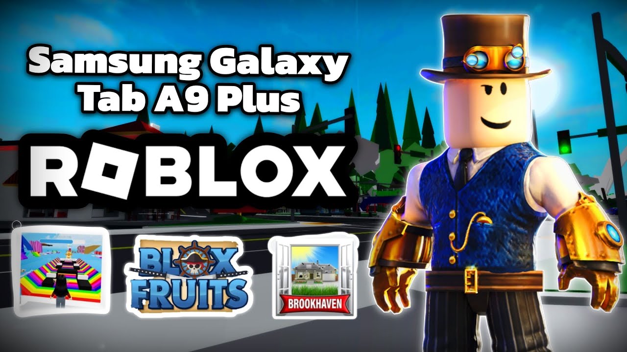 - Samsung Galaxy Tab A9 Plus - Gaming Test in Roblox !!