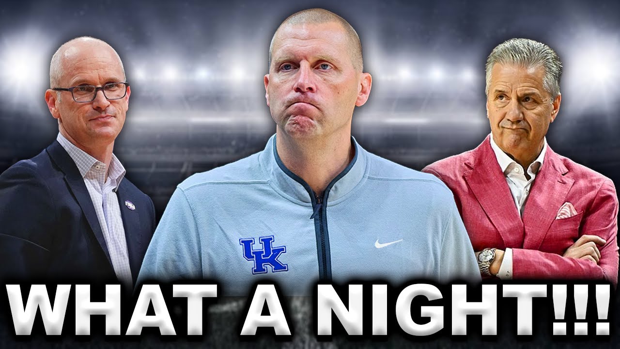 Kentucky's COMPLETE no-show | UConn's struggles | Darius Acuff does it AGAIN  | Michigan-Nebraska