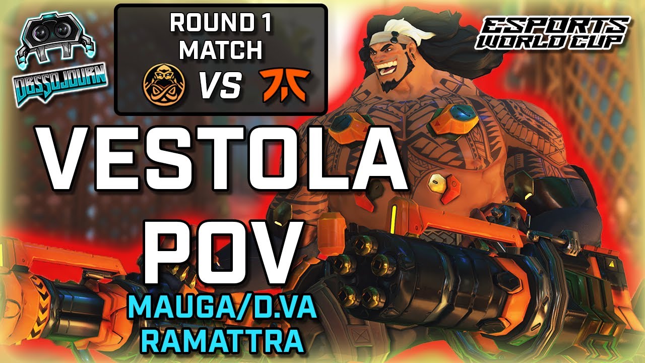 [Vestola POV] EMEA's TOP Flex Tank | ENCE vs FNATIC | Esports World Cup