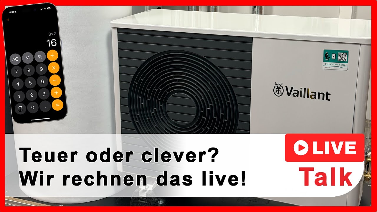 Wärmepumpe rechnen statt glauben – echte Amortisation & Energiepreise erklärt | Live Talk