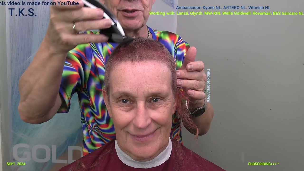 Marianne goes for a hairstyle that requires a lot of courage!!! T.K.S.