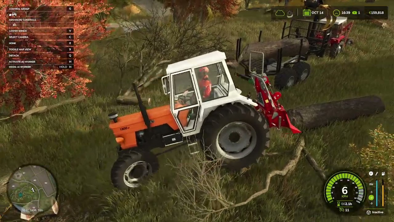 FARMING SIMULATOR 25 jesenje oktobaracko sumarstvo