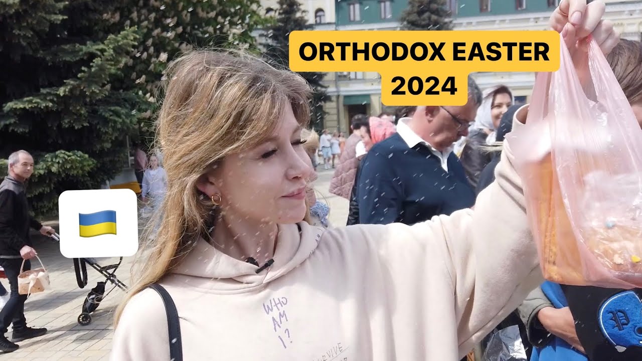 Orthodox Easter in Ukraine Kyiv 2024