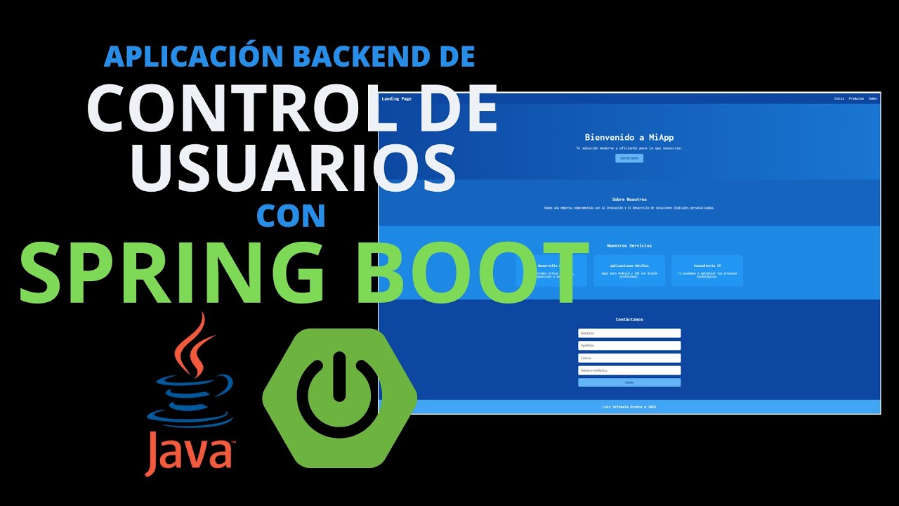 Gestión de Usuarios para una Landing Page| Backend