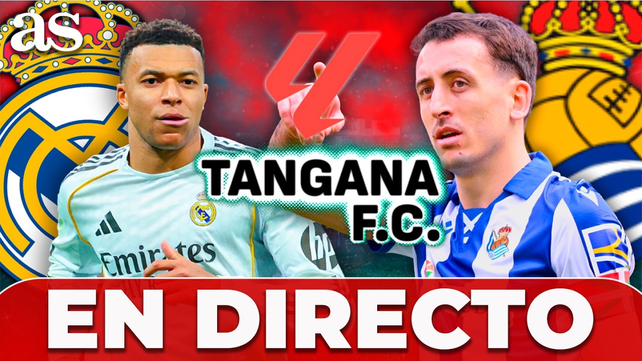 🔴 EN VIVO, REAL MADRID 4 - REAL SOCIEDAD 1 | ¡El MADRID es el LÍDER de LALIGA! |TANGANA FC