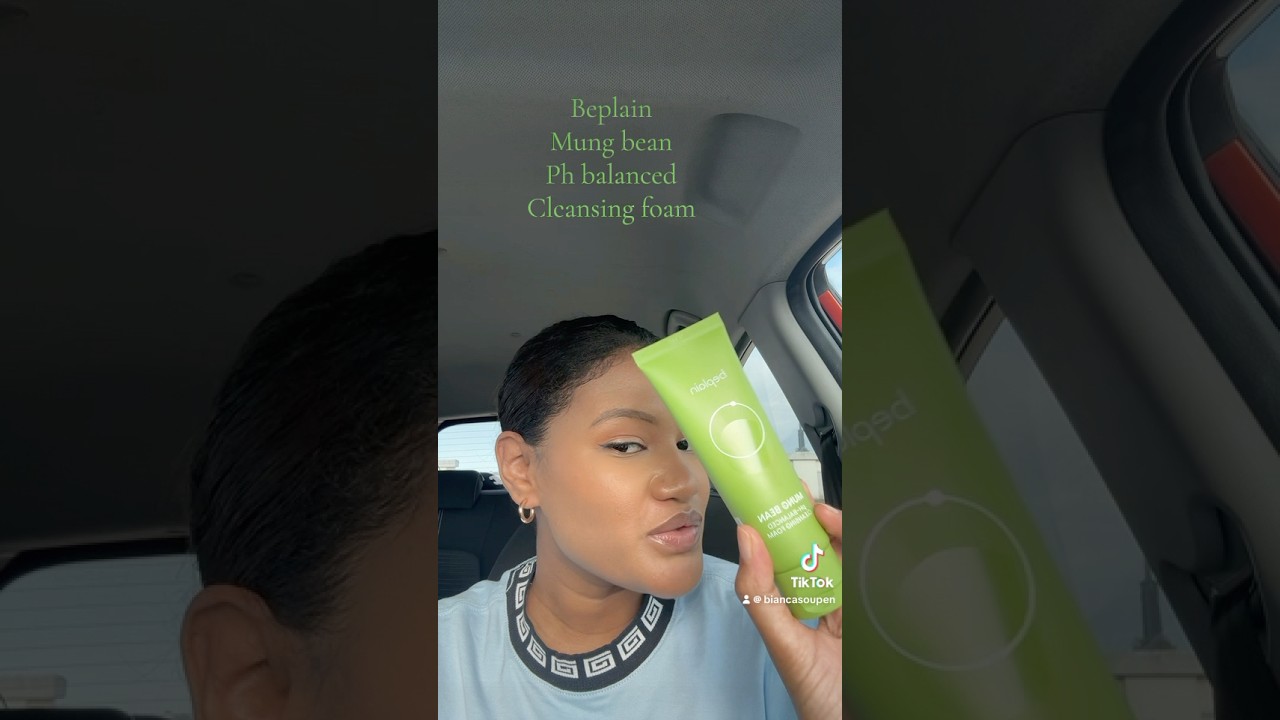 Beplain mung bean ph balanced cleansing foam. #yesstyle #gifted #skincare #kbeauty #koreanskincare