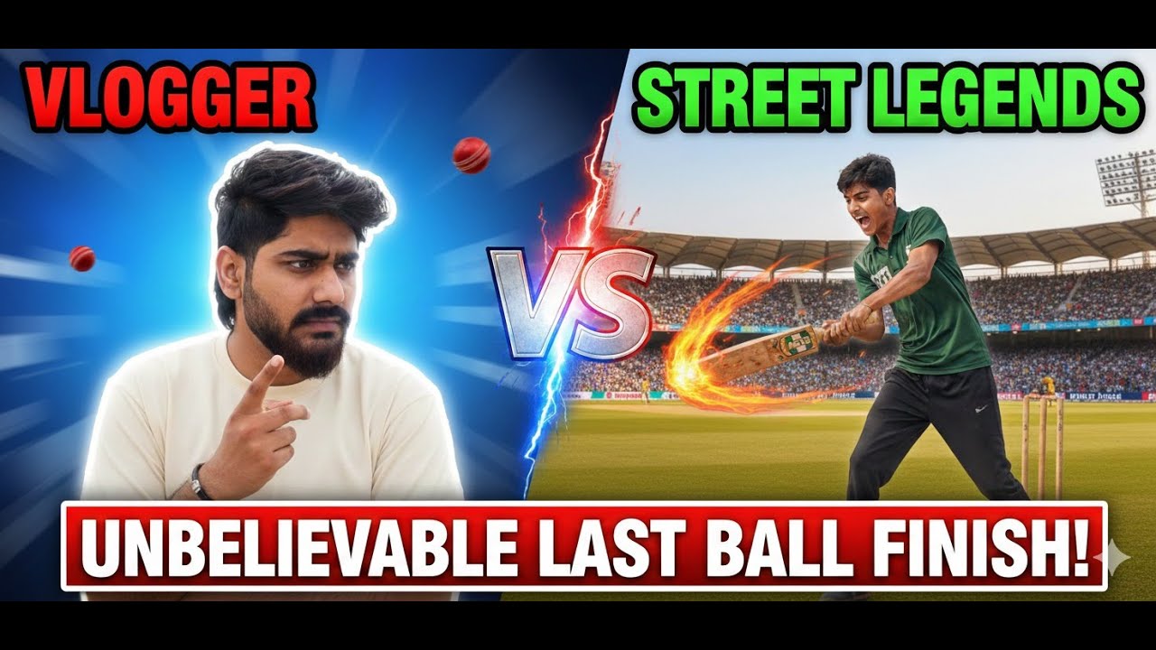 Vlogger vs Street Boys 🔥  Epic Cricket Challenge 🏏| AWAN FAMILY