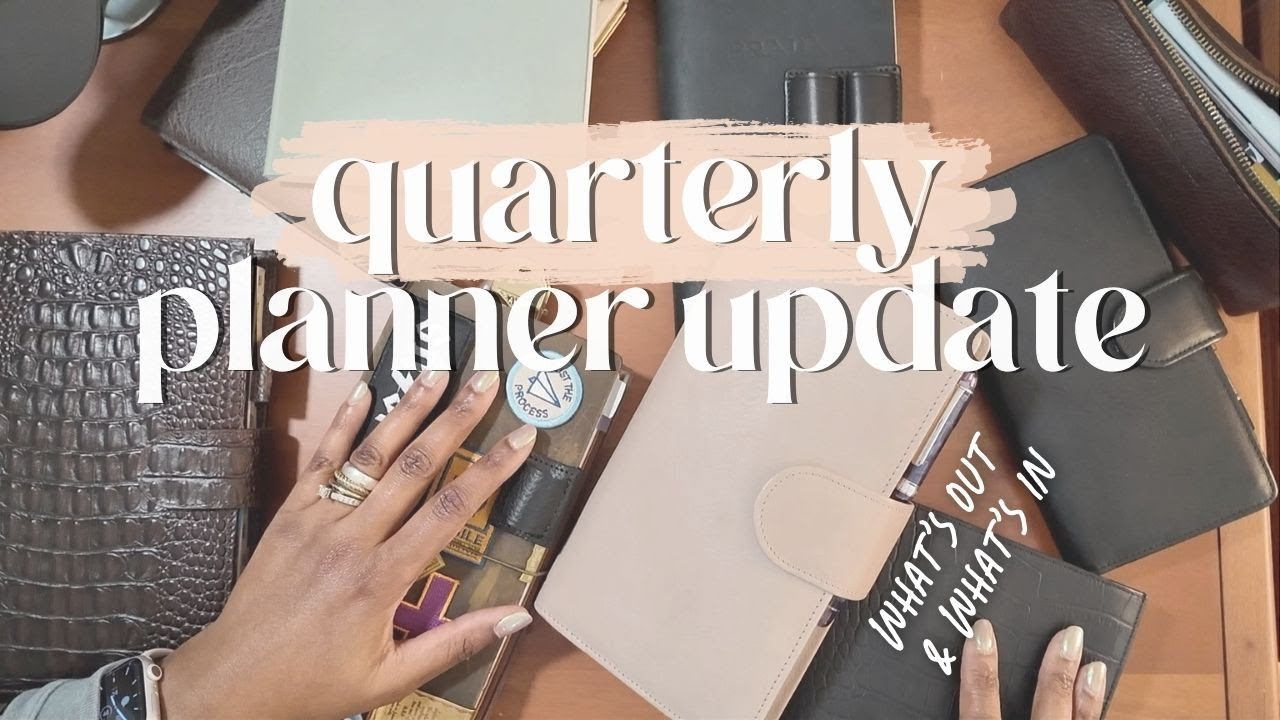Quarterly Planner Update | Let's chat about what's going on!