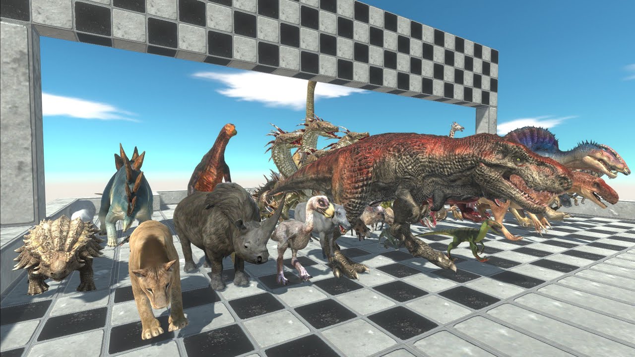 50 Units Size x2 Funny Speed Race - Animal Revolt Battle Simulator ARBS