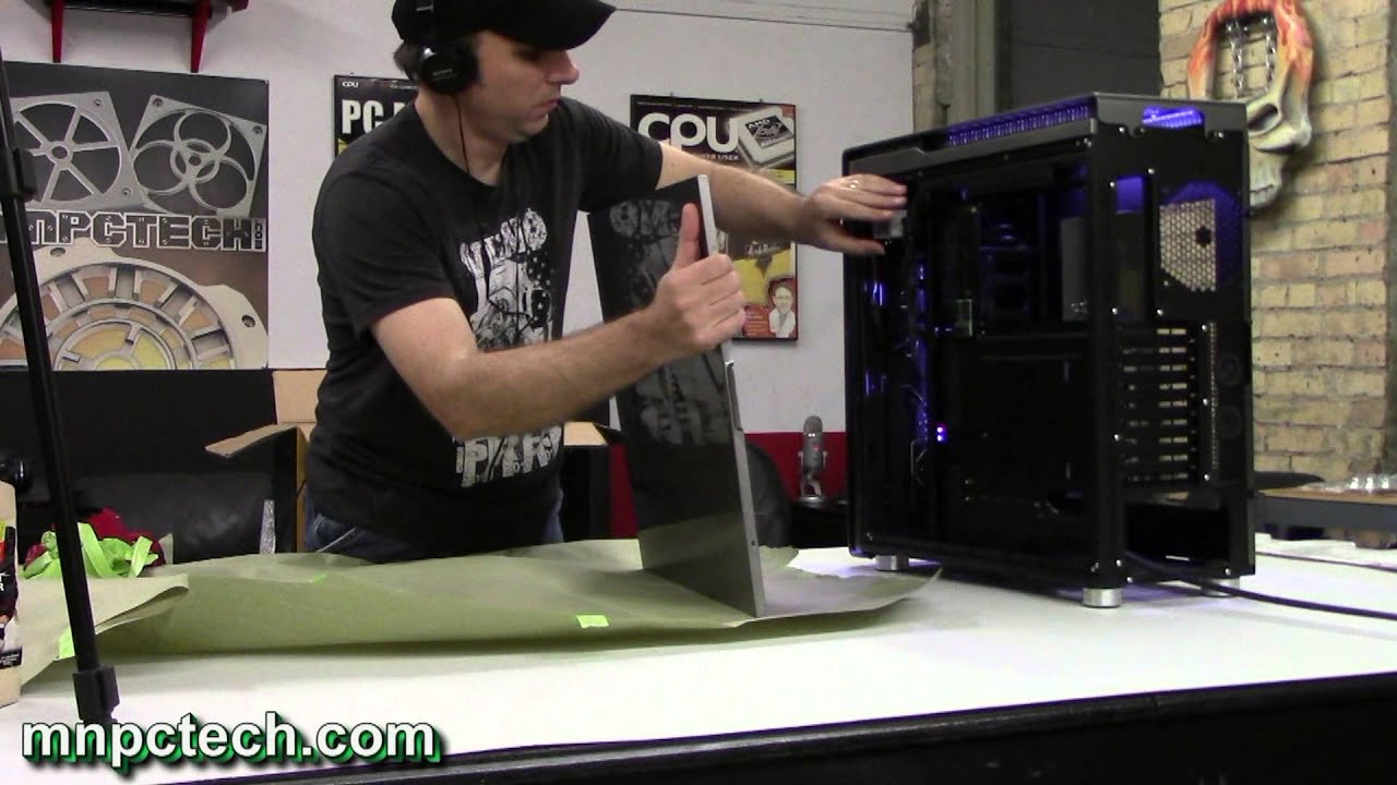 Mnpctech VLOG 6, Antec P380, ASUS Case Mod, Land Rover Series II A