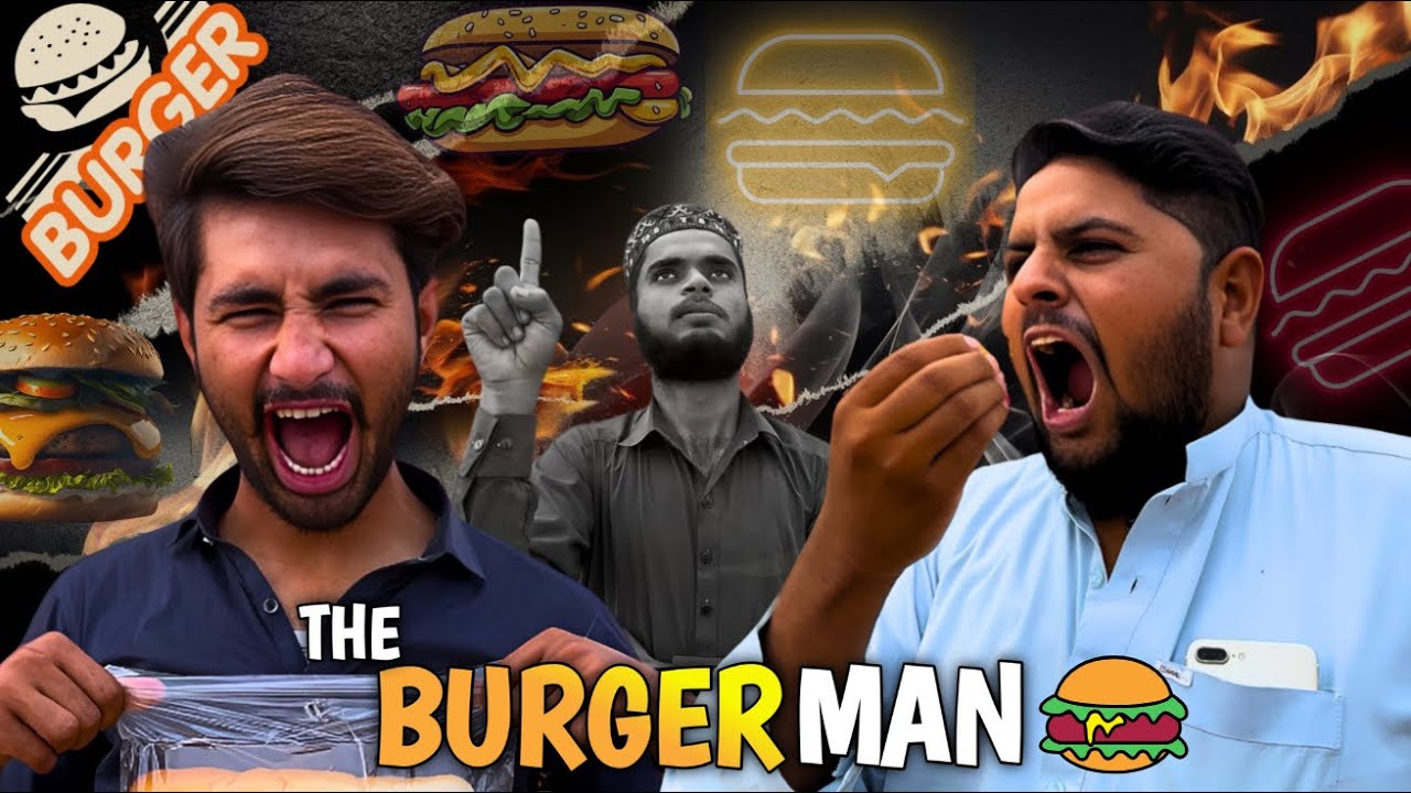 The funny burger man #new trending funny videos#new viral comedyshortvideo#funnycomedy videonew2024