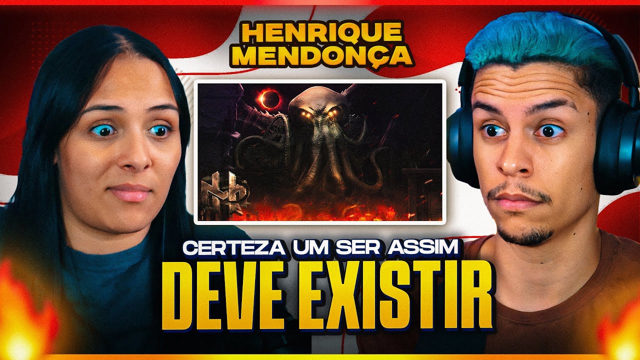 HENRIQUE MENDON&Ccedil;A: O Chamado de Cthulhu (H.P. Lovecraft) - &ldquo;Dentro do Mar&rdquo; | [Casal Jounin React] 🔥