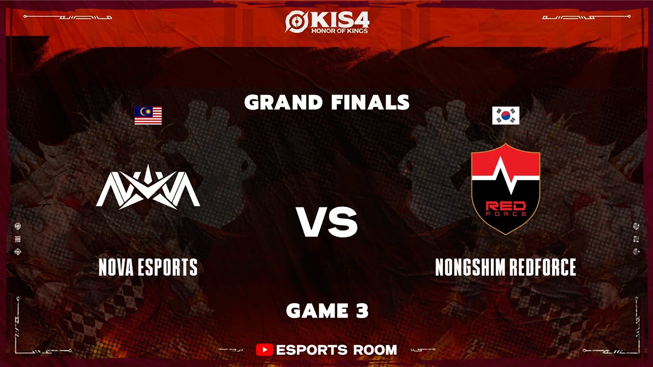NOVA ESPORTS vs NONGSHIM REDFORCE - Game 3 | HOK INVITATIONAL S4 - GRAND FINALS