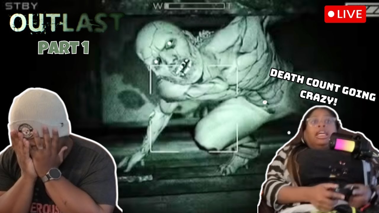 The Death Count is going Crazy and it's all Trevor's fault!! | Outlast Playthrough Part 1