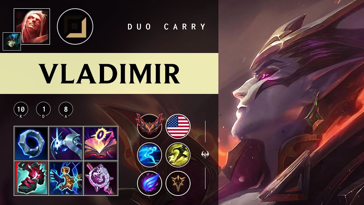 Vladimir Carry vs Kai'Sa - NA Grandmaster Patch 25.24