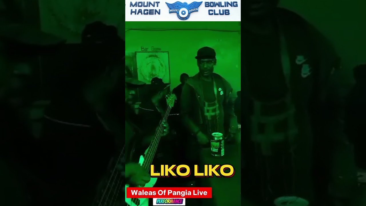 Liko Liko live@ Mount Hagen Bowling Club | Back To School Fundraising Dance | Green Haus Band