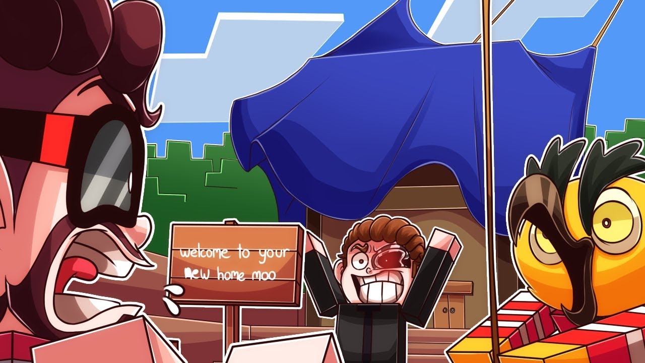 VANOSS AND I REVEAL THE NEW HOUSE WE BUILT FOR MOO!