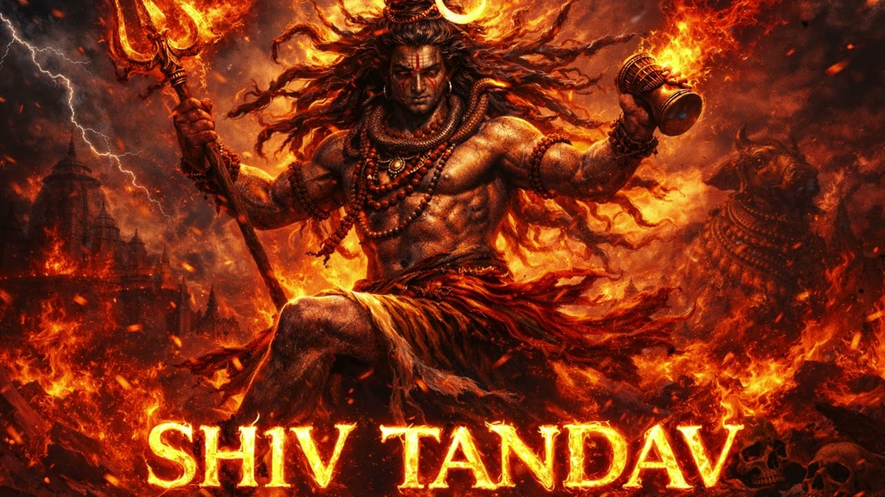 SHIV TANDAV STROTAM | | SLOWED + REVERBED| GOOSEBUMPS GUARANTEED| Swar Bhajan ||