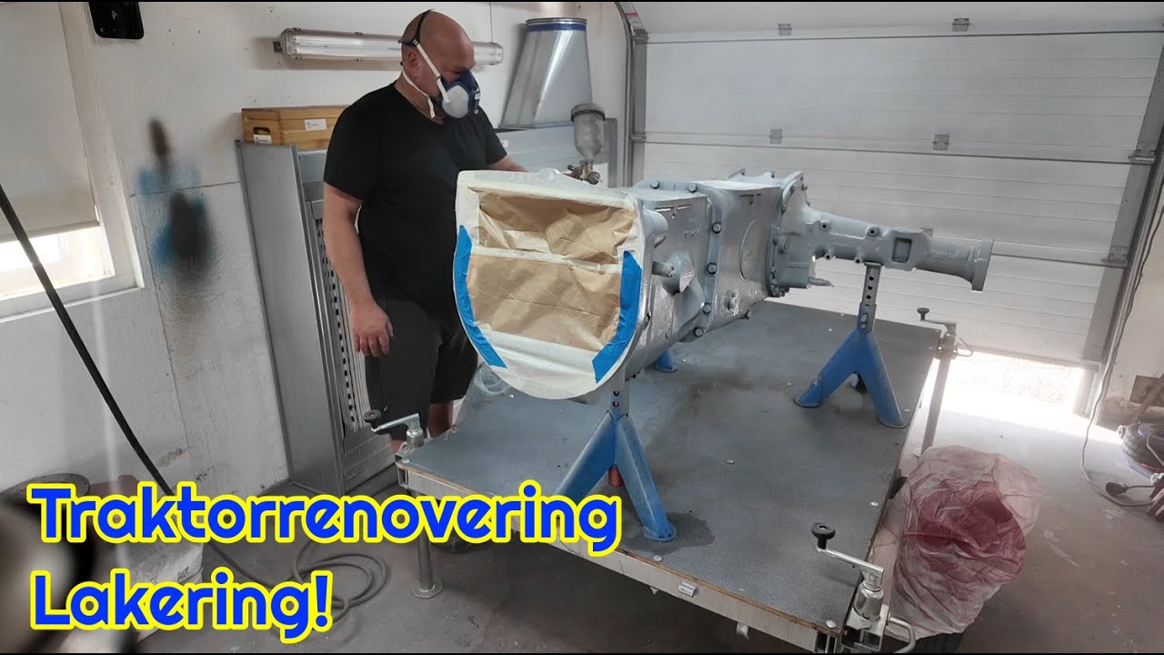 🔧🎨 Renovering af Ferguson 35 – Forberedelse og lakering 🚜