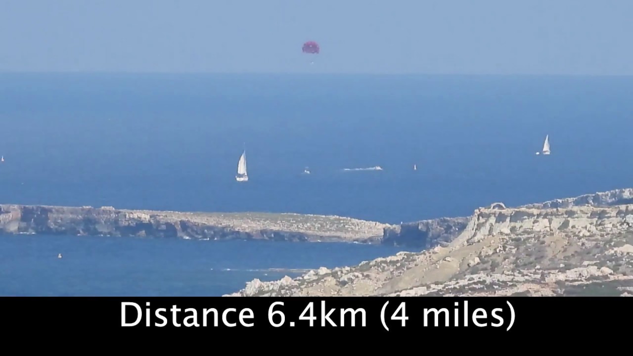 Nikon P1000 zoom long range test with distances measured.