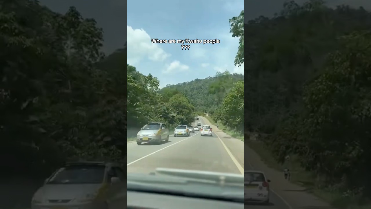 Beautiful stretch from Accra to Kwahu Easter 2025 #kwahueaster2025 #kwahueaster