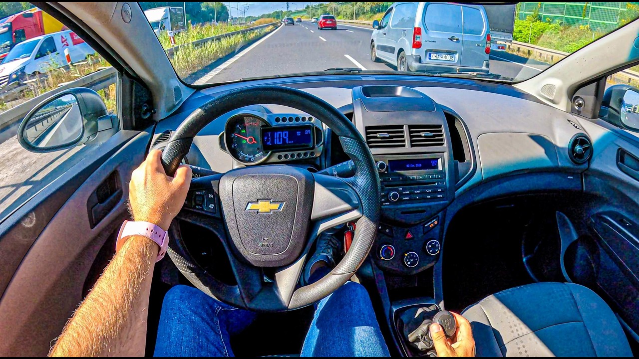 2012 Chevrolet Aveo (Sonic) (1.3D 75 HP) | POV Test Drive #2546 Joe Black