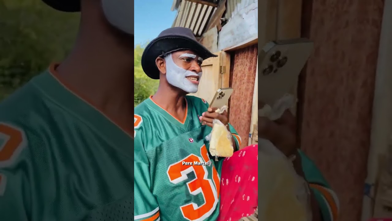 Mezanmi Gade kijan père marcel ye nan zòne 😂😂😂