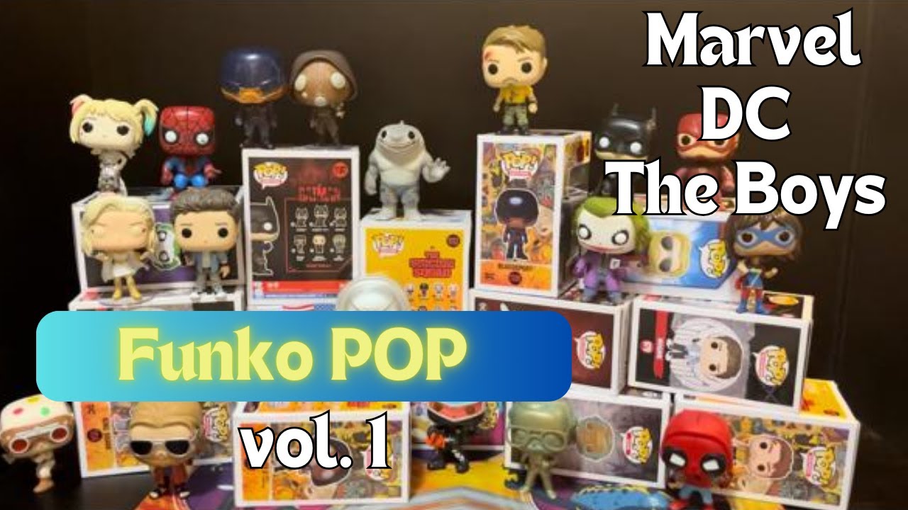 Coleção Funko POP vol 1 ( Marvel/DC/The Boys)