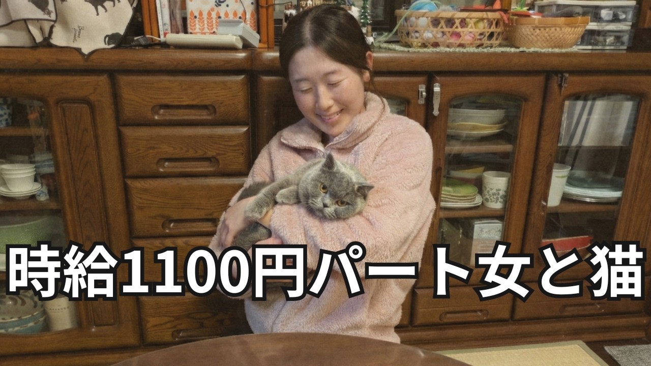 【30代独身実家暮らし】猫と過ごす仕事終わりの夜