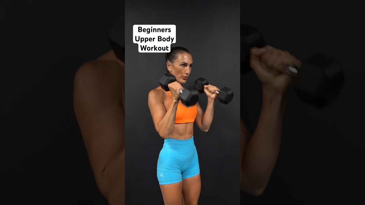 Beginner Upper Body Workout #upperbodyworkout   #strengthtraining #weighttraining