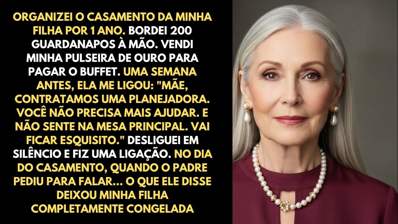 Minha filha me disse: Mãe não sente na mesma mesa que eu