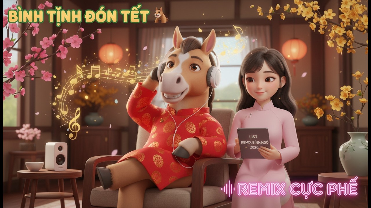 Bình Tĩnh Mà Đón Tết 🐎 Vì Đã Có List Remix Bính Ngọ 2026 Cực Phê