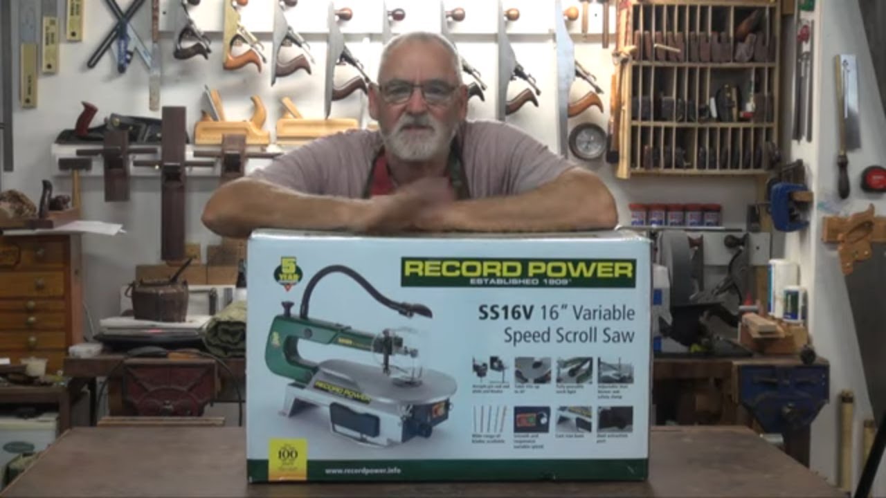 Распаковка лобзика Record Power SS16V