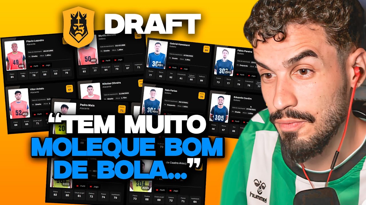 O N&Iacute;VEL TA ALTO? ANALISANDO OS JOGADORES DISPON&Iacute;VEIS NO DRAFT DA KINGS LEAGUE!