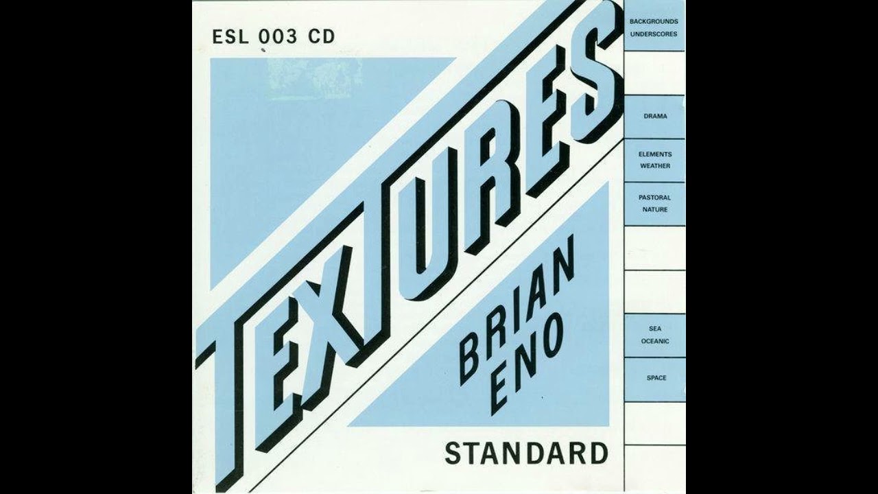 Brian Eno - Textures - 4. Suspicious